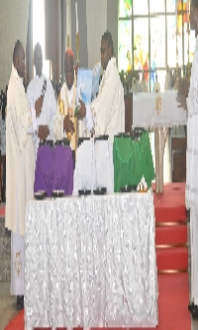 MESSE CHRISMALE 2024 A LA CATHEDRALE SAINT PAUL D’ABIDJAN